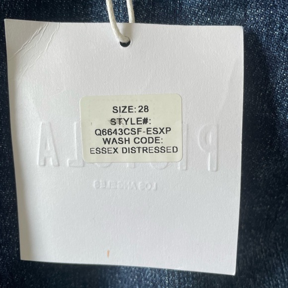 NWT Pistola jean sz 28 - Picture 5 of 5